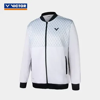 2024 Viktor Sport trikotaj hoodie erkaklar ayollar o'quv seriyasi moda Jersi badminton kiyimlari sport kiyimlari uzun qisma qish