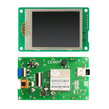320*240 seriyali DGUS II aqlli ekranli displey 2,4 dyuymli DMT32240C024_06 Vt seriyali LCD sensorli ekran