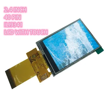 40pin zonasi 2,4 dyuymli LCD sensorli TFT SPI standarti ILI9341 sanoat sifati keng ekranli 8 bitli 16 bitli Parallel Port elektronikasi