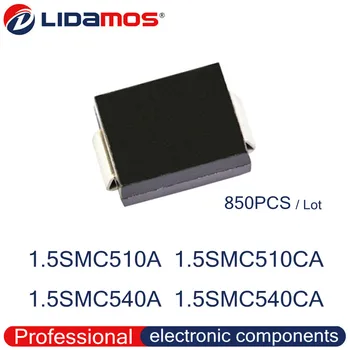 850DONA televizorlar 1.5SMC510A 510a 1.5SMC510CA 510C 1.5SMC540A 540A 1.5SMC540CA 540C SMC DO-214ab Smd tranzistorli diod yuqori sifatli