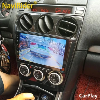8GB+128GB avtomobil Radio 2 din Android 13 Mazda uchun sensorli ekran Multimedia Video Player 6 2004 - 2015 GPS Stereo Carplay Bosh birligi