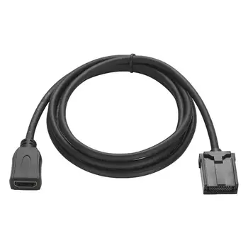 A M/F HD-mos E turi 1.5 M yuqori aniqlikdagi kabel Avto avtomobil raqamli televidenie HD Monitor GPS Video uchun HD Video kabel turi