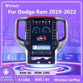 Android 12 2019 2020 2021 2022 Dodge Ram Multimedia pleer GPS navigatsiya Carplay Bosh birligi uchun avtomobil Stereo Radio yangilanishi