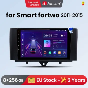 Aqlli fortvo uchun Junsun V1 Pro 8G+128G 2011 - 2015 Android avtomobil Radio avtomobil video futbolchilar CarPlay Android Avto No 2 din 2din DVD