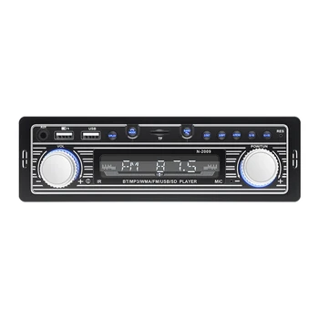 Avtomobil Radio Stereo USB aux avtomobil Radio Stereo MP3 pleer Bluetooth-masofadan boshqarish elektronikasi aksessuarlari bilan mos keladi