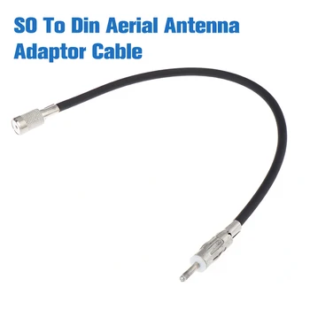 Avtomobil radiosi Stereo ISO to Din antenna adapter kabel kengaytmasi vilkasi avtomobil antenna adapter kabeli