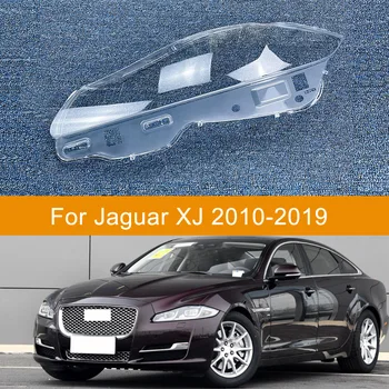 Jaguar XJ XJL 2010~2019 Avto linzalari shisha Abajur sumkasi uchun old Fara qopqog'i avtomobil farasi qobig'i shaffof chiroq qopqog'i