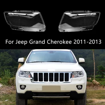 Jeep Grand Cherokee Uchun 2011 2012 2013 Faralar Qopqog'i Fara Chiroq Qobig'i Shaffof Abajur Asl Shisha Linzalarini Almashtiring