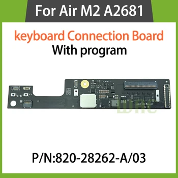 Macbook Air uchun Original a2681 Touchpad klaviatura aloqa Kengashi 13