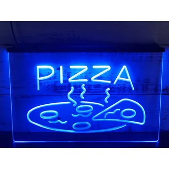 Ochiq issiq Pizza kafe restorani LED Neon yorug'lik belgisi-I004