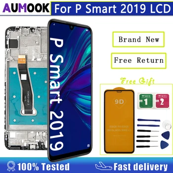P Smart 2019 displey POT-LX1 POT-LX3 POT-LX1A uchun Original LCD displey P Smart 2019 LCD uchun
