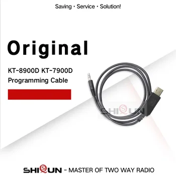 QYT KT-8900 KT-8900R KT-8900D KT-7900D KT-980 PLUS KT-780 PLUS avtomobil radiolari uchun Original QYT USB dasturlash kabeli KT-VP12 KT-5000