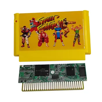 Street fighter 2 oilaviy kompyuter FC Famicom nes o'yin kartriji 60 pinli Retro konsol
