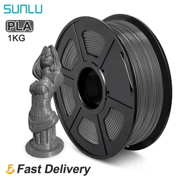 SUNLU PLA Filament 1kg toza yara o'lchov aniqligi 3D Filament marmar 1.75 mm bosma materiallar FDM Printer sarf materiallari