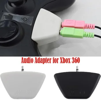 Xbox uchun 360 Converter Adapter 3.5 mm Jack mikrofon eshitish uchun 2.5 Xbox uchun mm Audio Adapter 360 naushnik Adapter
