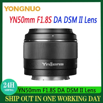 Yongnuo YN50MM F1.8S da DSM II kamera linzalari APS-C sobit fokusli AF/MF linzalari SONY A7R5 A7R4 M4 M3 7c A6300 A6400 A6500 uchun